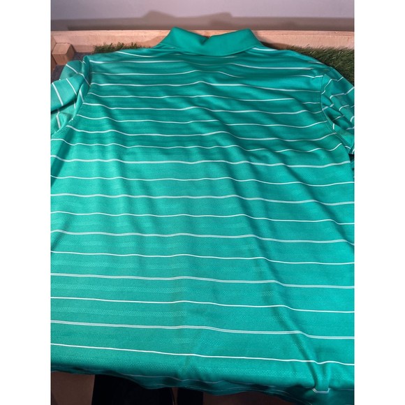 Nike Mens Golf Polo Size Medium Green - Picture 2 of 5